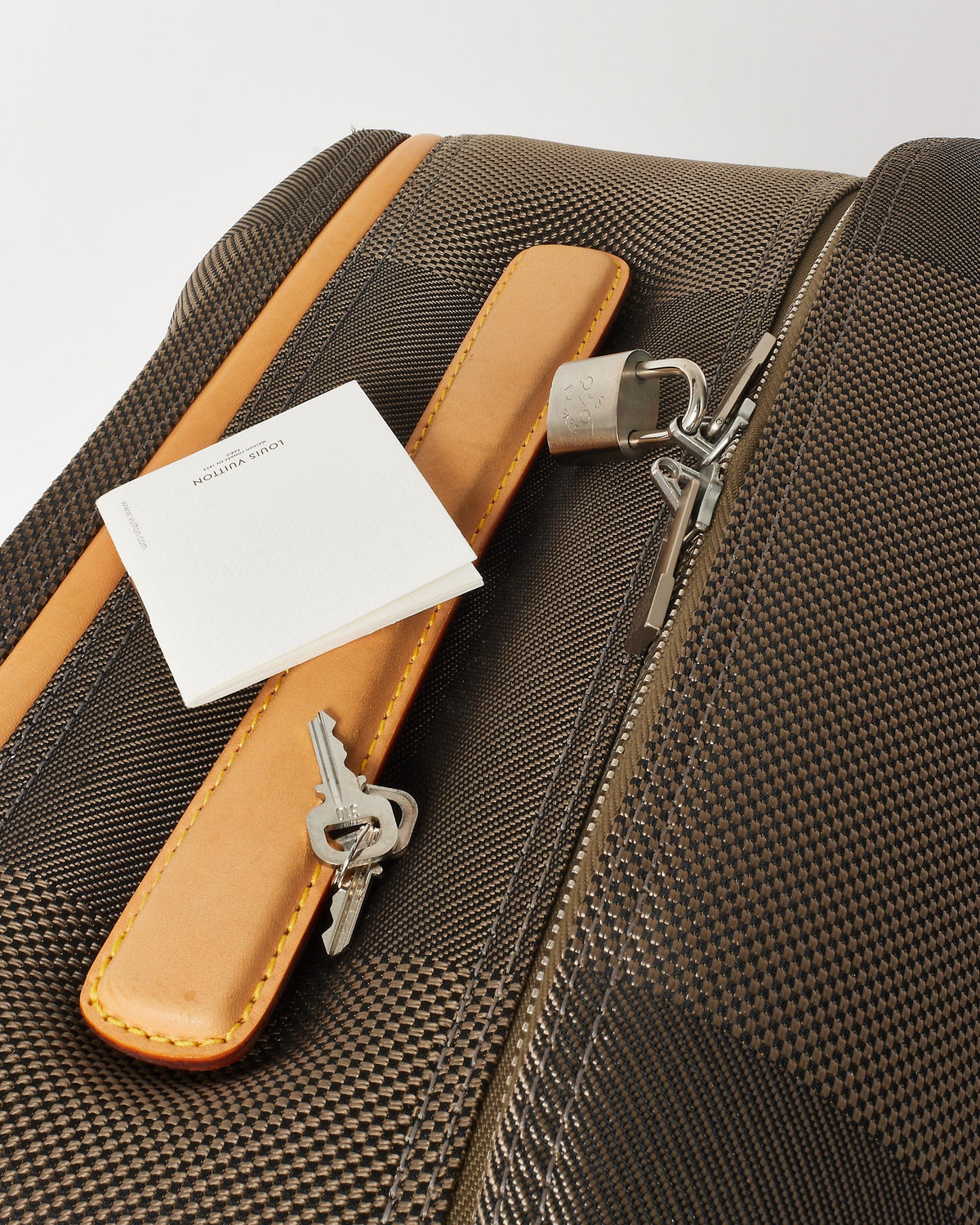 Louis Vuitton Grey/Brown Damier Geant Canvas Conquerant 65 Rolling Luggage
