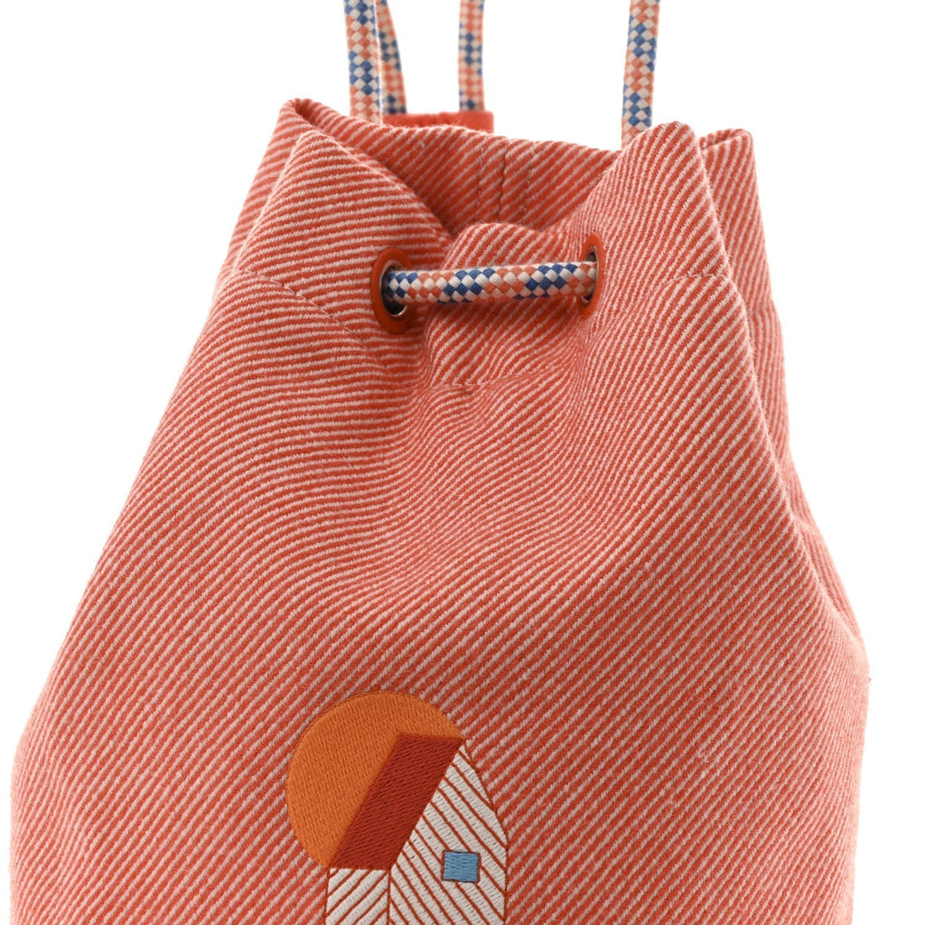 Les Cabanes Duffle Bag Orange Feu