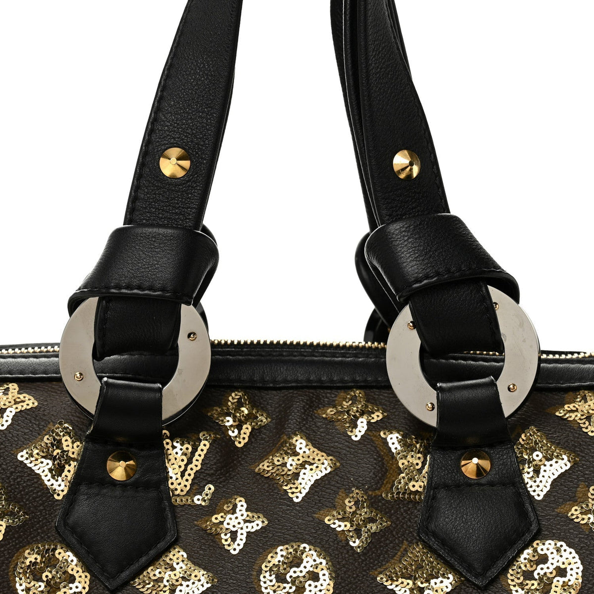 Monogram Sequins Eclipse Speedy 28 Gold