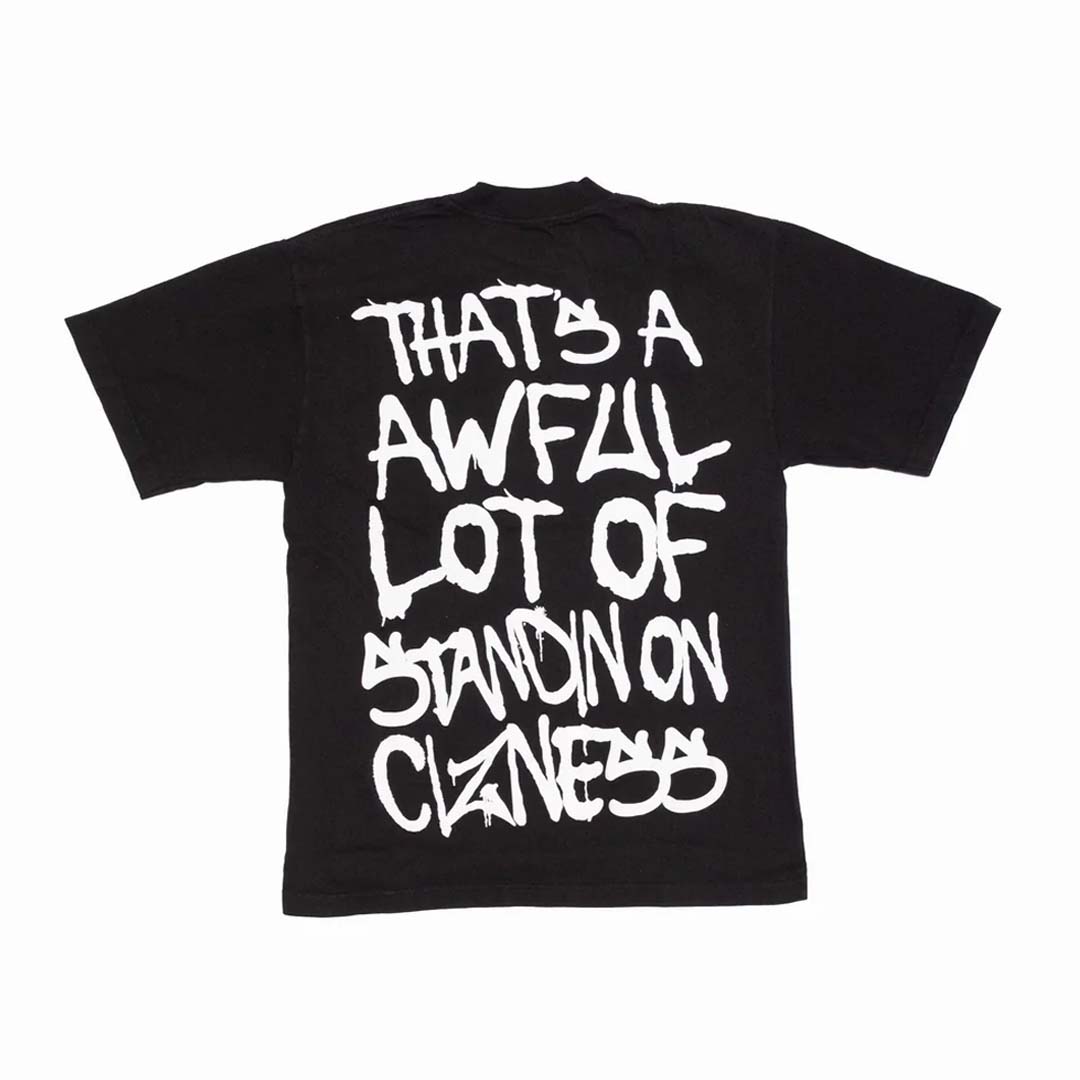 Awful Lot of Cough Syrup Black Cizness Tee