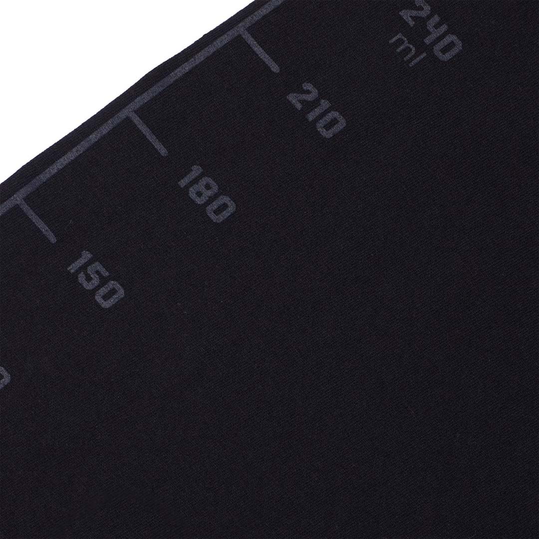 Awful Lot of Cough Syrup Black Tonal Spell Out Tee