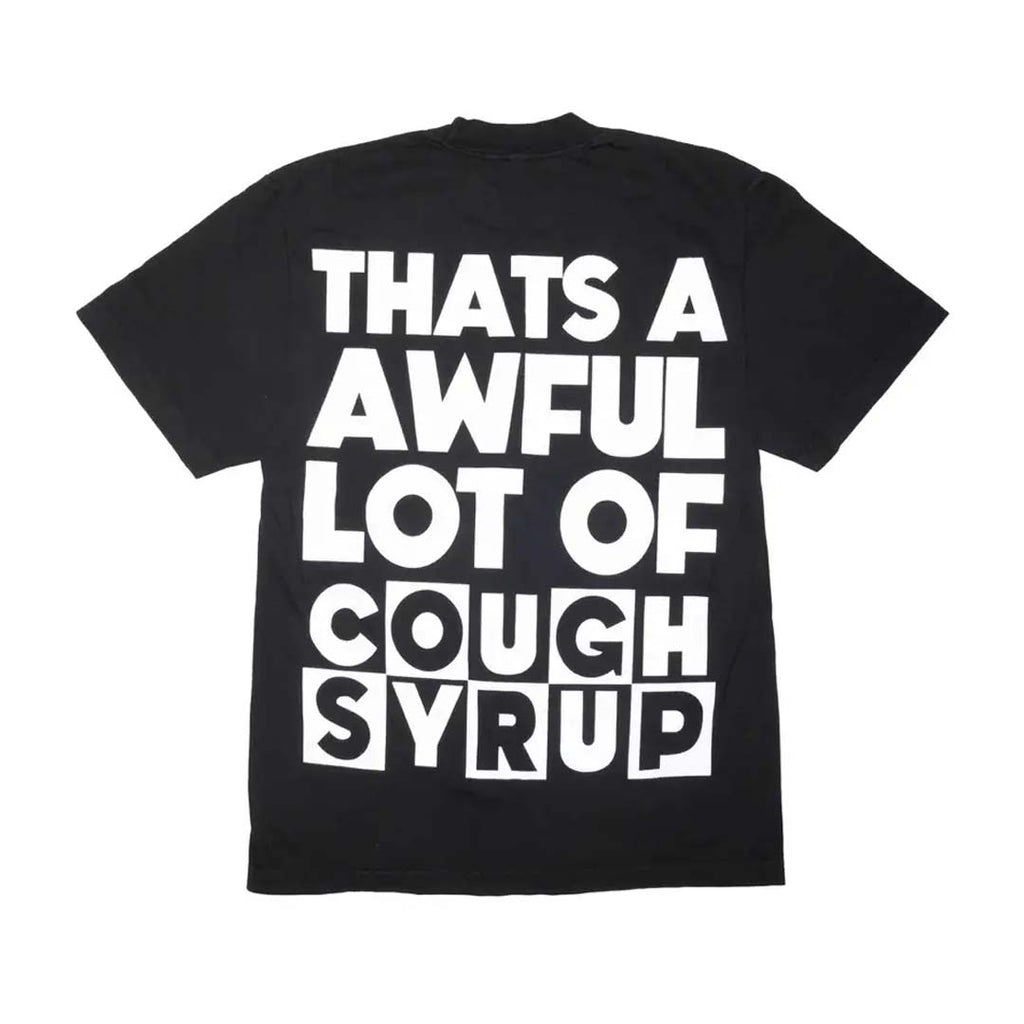 Awful Lot of Cough Syrup Cartoon Network Tee Black