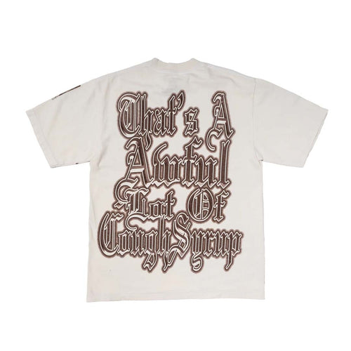 Awful Lot of Cough Syrup Cupid Tattoo Cream Brown