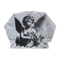 Awful Lot of Cough Syrup Cupid Tattoo Thermal Long Sleeve Tee