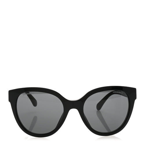 Acetate CC Butterfly Sunglasses 5414-A Black
