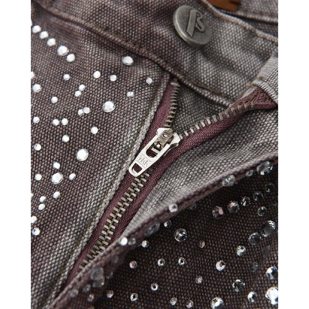 Birth of Royal Child Redial Diamond Shorts Brown