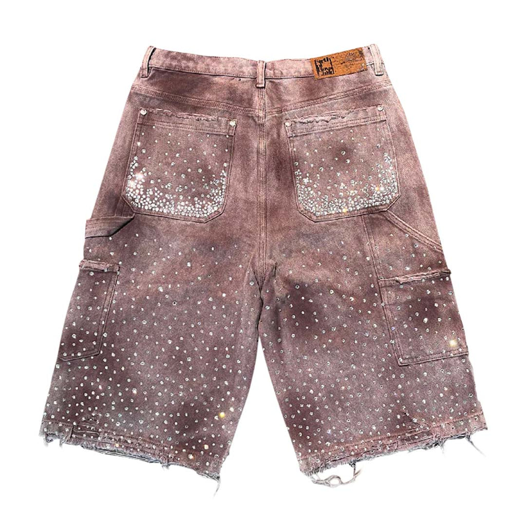 Birth of Royal Child Redial Diamond Shorts Brown