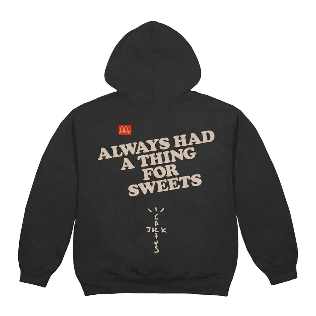 Cactus Jack by Travis Scott x McDonald's Apple Pie Hoodie 'Black'