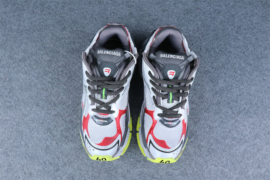 Balenciaga Runner Sneaker 'Black White Red Fluo Yellow' 2023