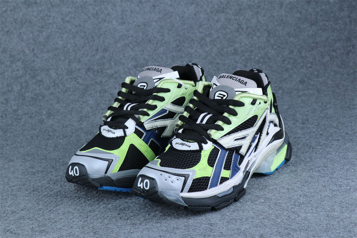 Balenciaga Wmns Runner Sneaker 'Grey Blue Green'