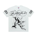 Hellstar Path to Paradise Graphic Oversized T-Shirt - Streetwear Washed Black
