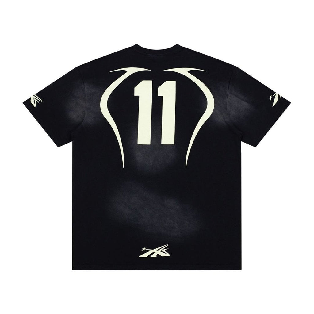 Hellstar Star Flame Face Graphic Oversized T-Shirt