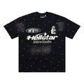 Hellstar Studios Large Logo Graphic Oversized T-Shirt - Black