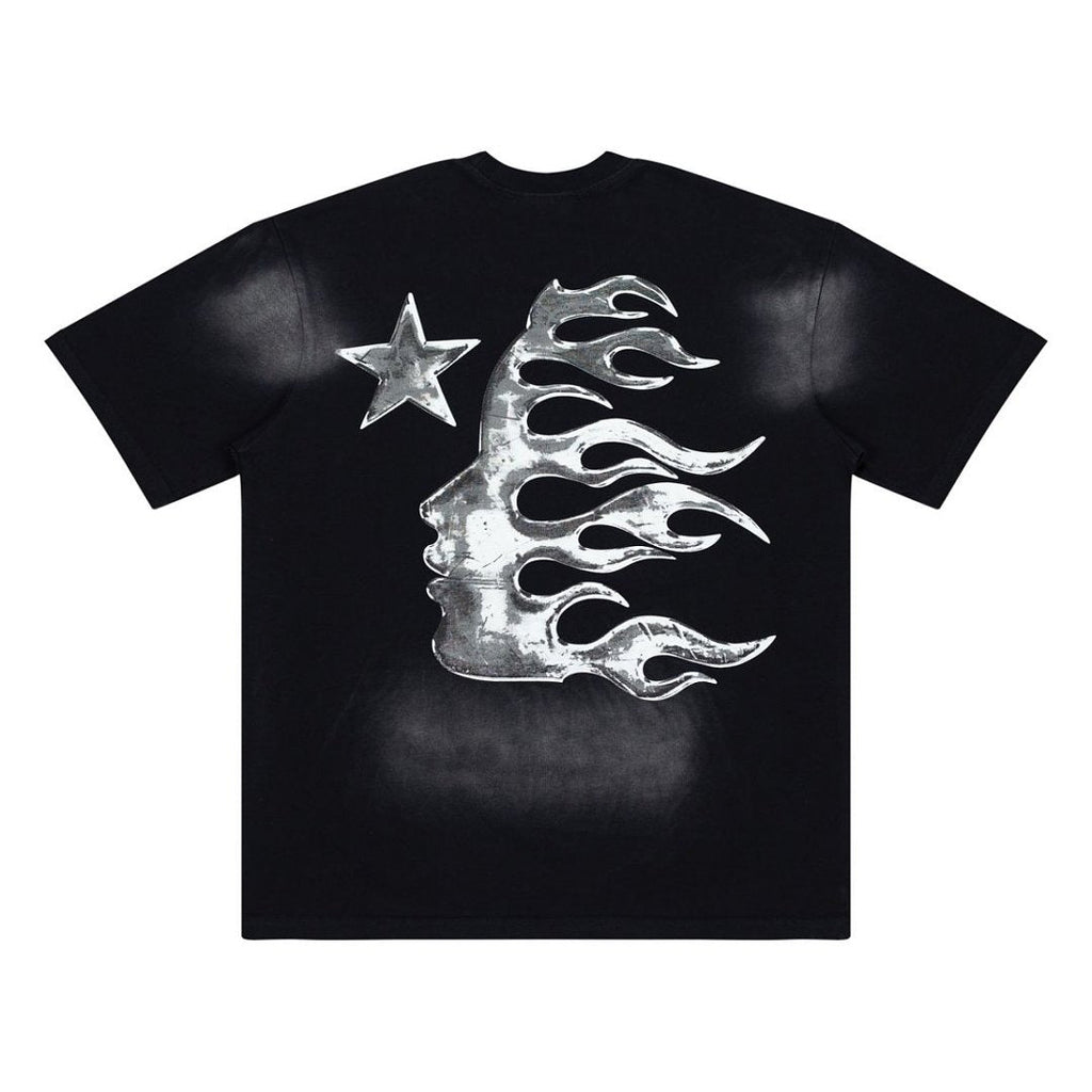 Hellstar Sports Graphic Logo Oversized Cotton T-Shirt