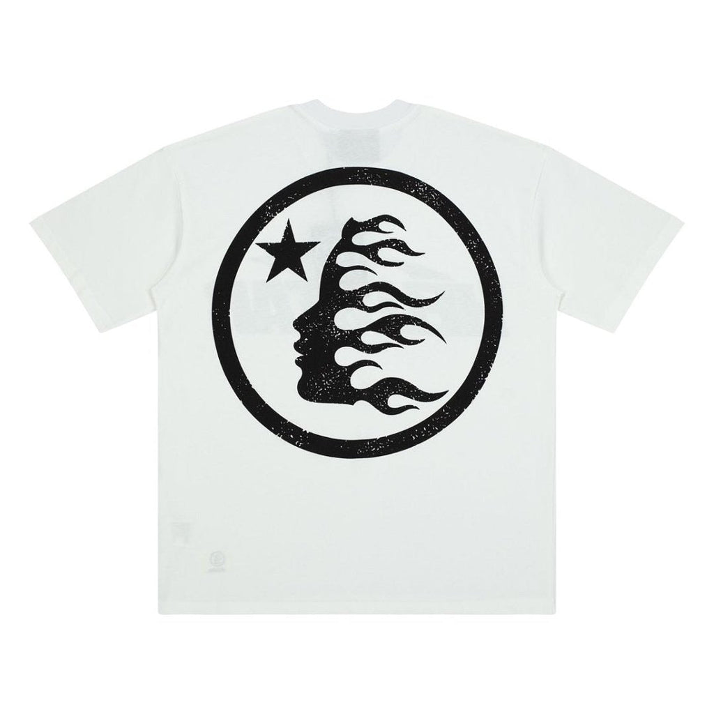 Hellstar Studios Large Logo Graphic Oversized Cotton T-Shirt - White