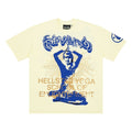 Hellstar Studios Yoga Large Logo Graphic Oversized T-Shirt