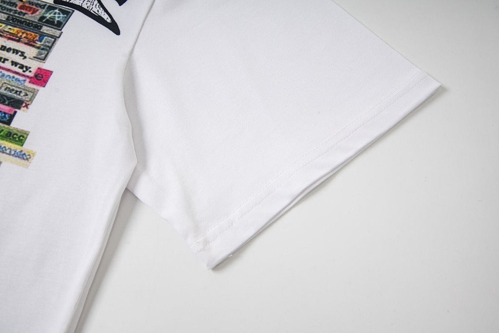 Hellstar Direct-to-Garment Graphic T-Shirt (White)