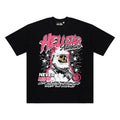 Hellstar Studios Globe Graphic Oversized T-Shirt - Black