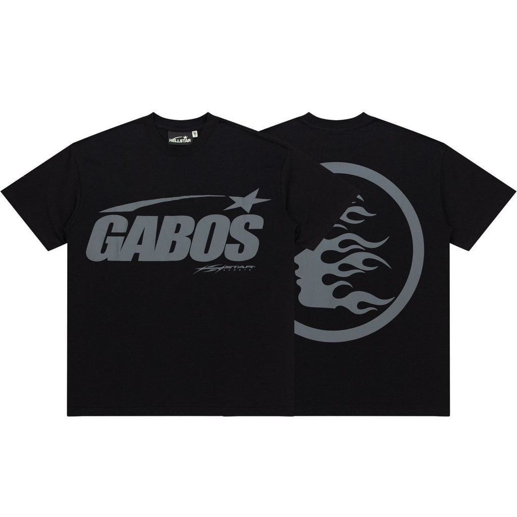 Hellstar Graphic Oversized T-Shirt - Washed Black