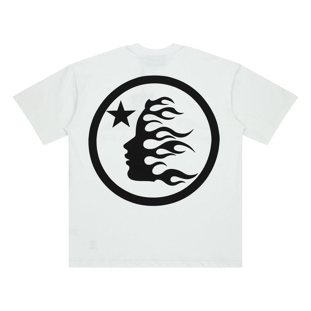 Hellstar Sports Rhinestone Logo Oversized T-Shirt - White