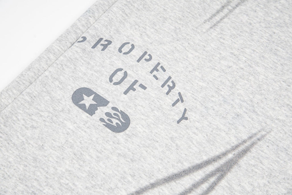 Hellstar High-Definition Graphic Sweatpants (Grey)