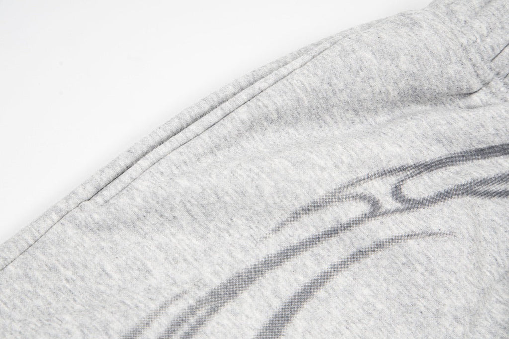 Hellstar High-Definition Graphic Sweatpants (Grey)