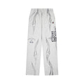 Hellstar High-Definition Graphic Sweatpants (Grey)