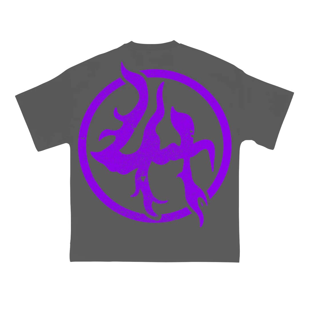 Lost Hills x Cough Syrup Scream Tee Grey