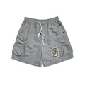 Saint Vanity Nylon Cargo Shorts Grey