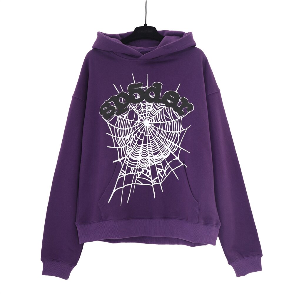 Sp5der Young Thug Foam Print Streetwear Hoodie