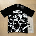 MIXED EMOTION Retro Rhinestone Monogram High Street Tee