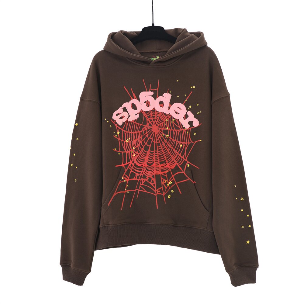 Sp5der Young Thug Foam Print Streetwear Hoodie