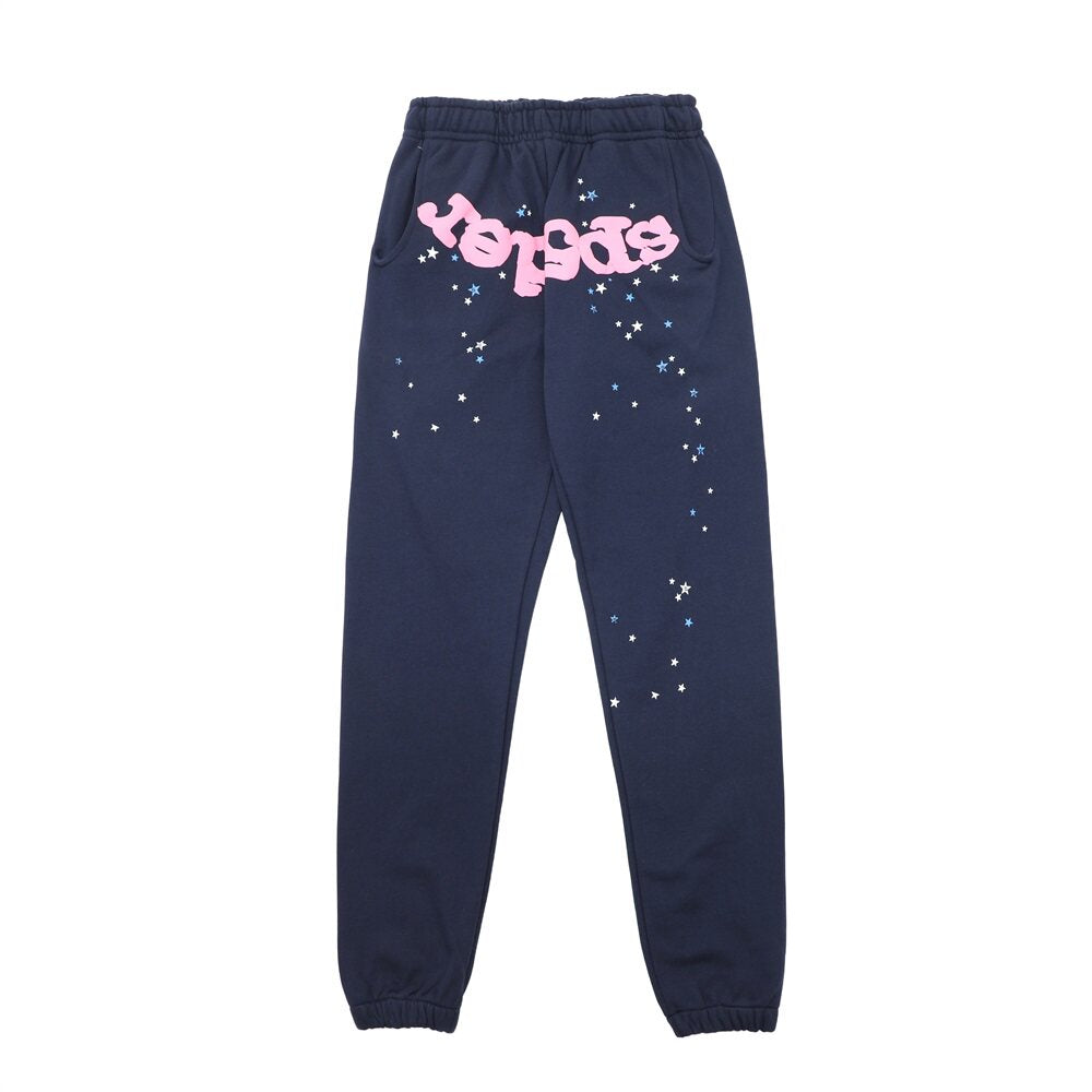 Sp5der Foam Print High Street Fleece Sweatpants