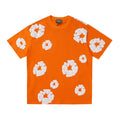 Denim Tears Cotton Flower Foam Print Cotton Tee
