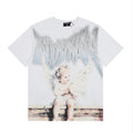 Mixed Emotion Angel Rhinestone Graphic Tee
