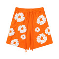 Denim Tears Cotton Flower Foam Print Shorts