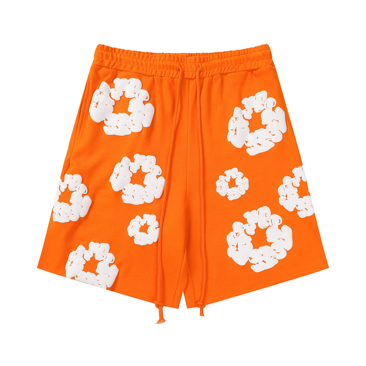 Denim Tears Cotton Flower Foam Print Shorts