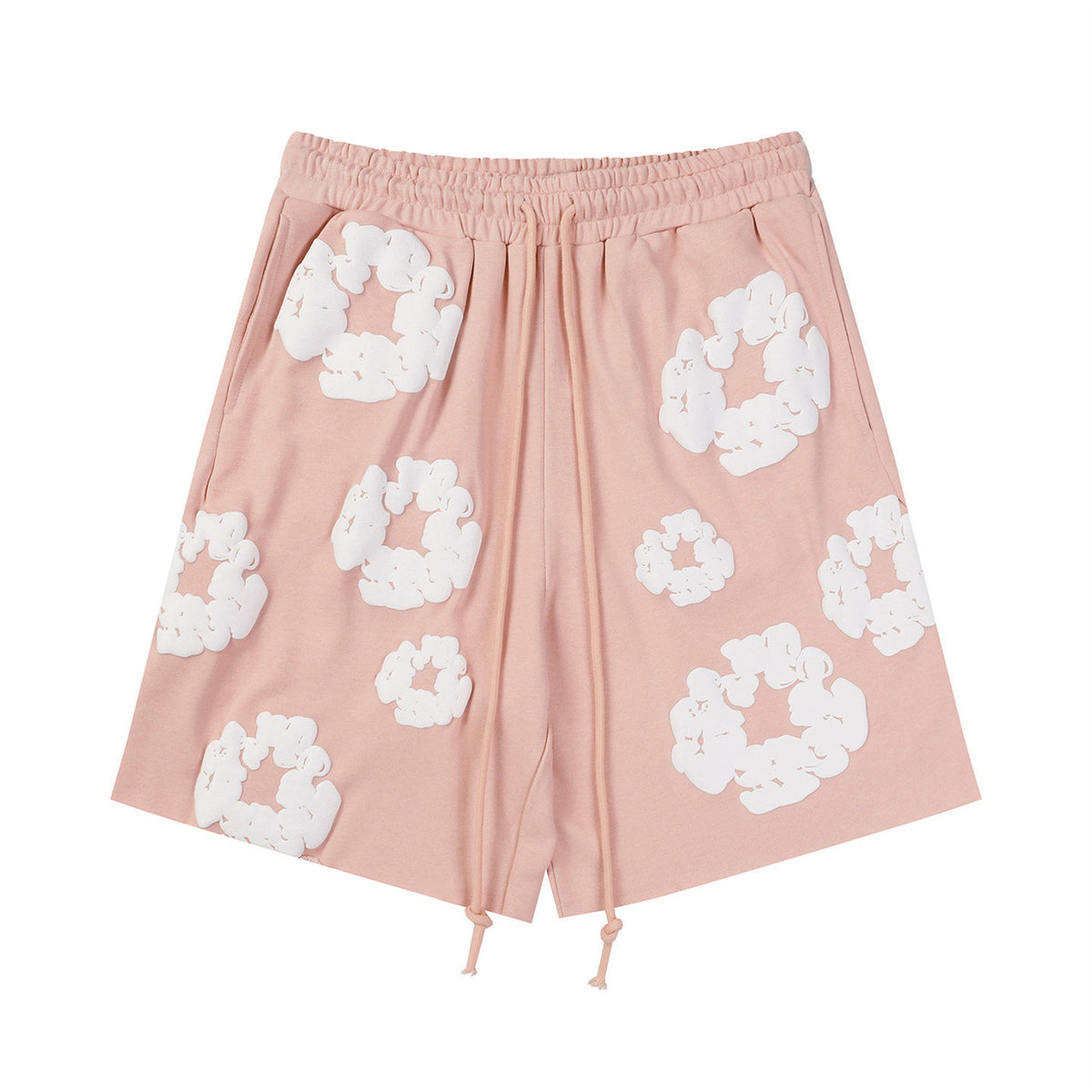 Denim Tears Cotton Flower Foam Print Shorts
