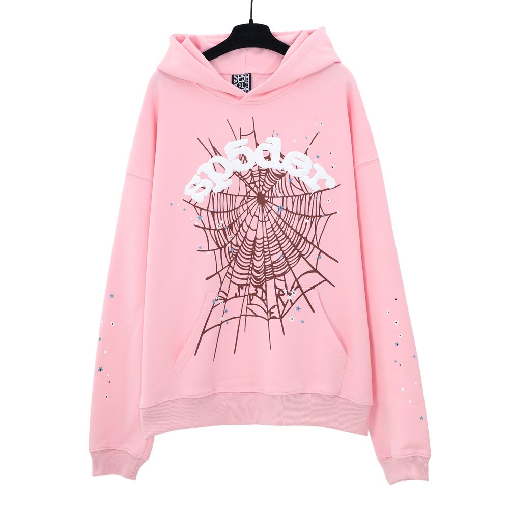 Sp5der Young Thug Foam Print Streetwear Hoodie