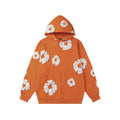 Denim Tears Cotton Flower Foam Print Hoodie