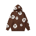 Denim Tears Cotton Flower Foam Print Hoodie