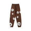 Denim Tears Cotton Flower Foam Print Sweatpants