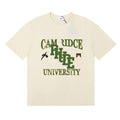 RHUDE American Retro Letter Print Loose Casual T-Shirt