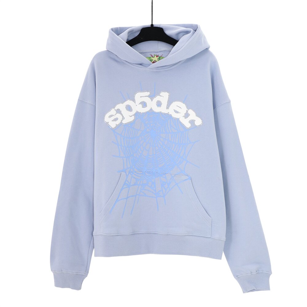 Sp5der Young Thug Foam Print Streetwear Hoodie