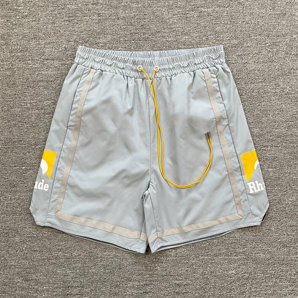 RHUDE Sunset Mountain Graphic Quick Dry Beach Shorts