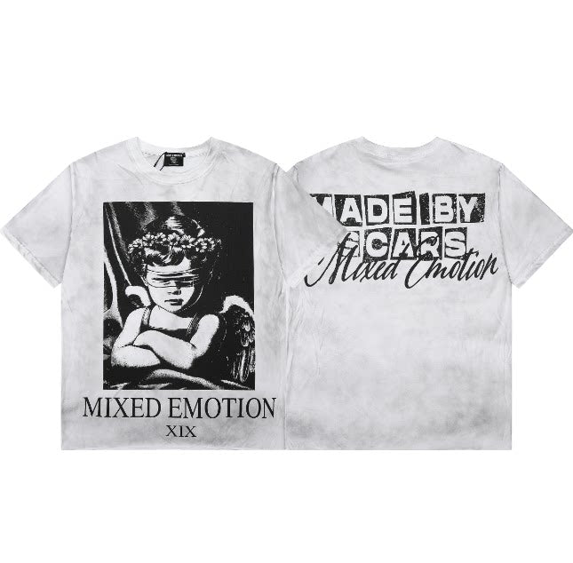 Mixed Emotion Angel Rhinestone Graphic Tee