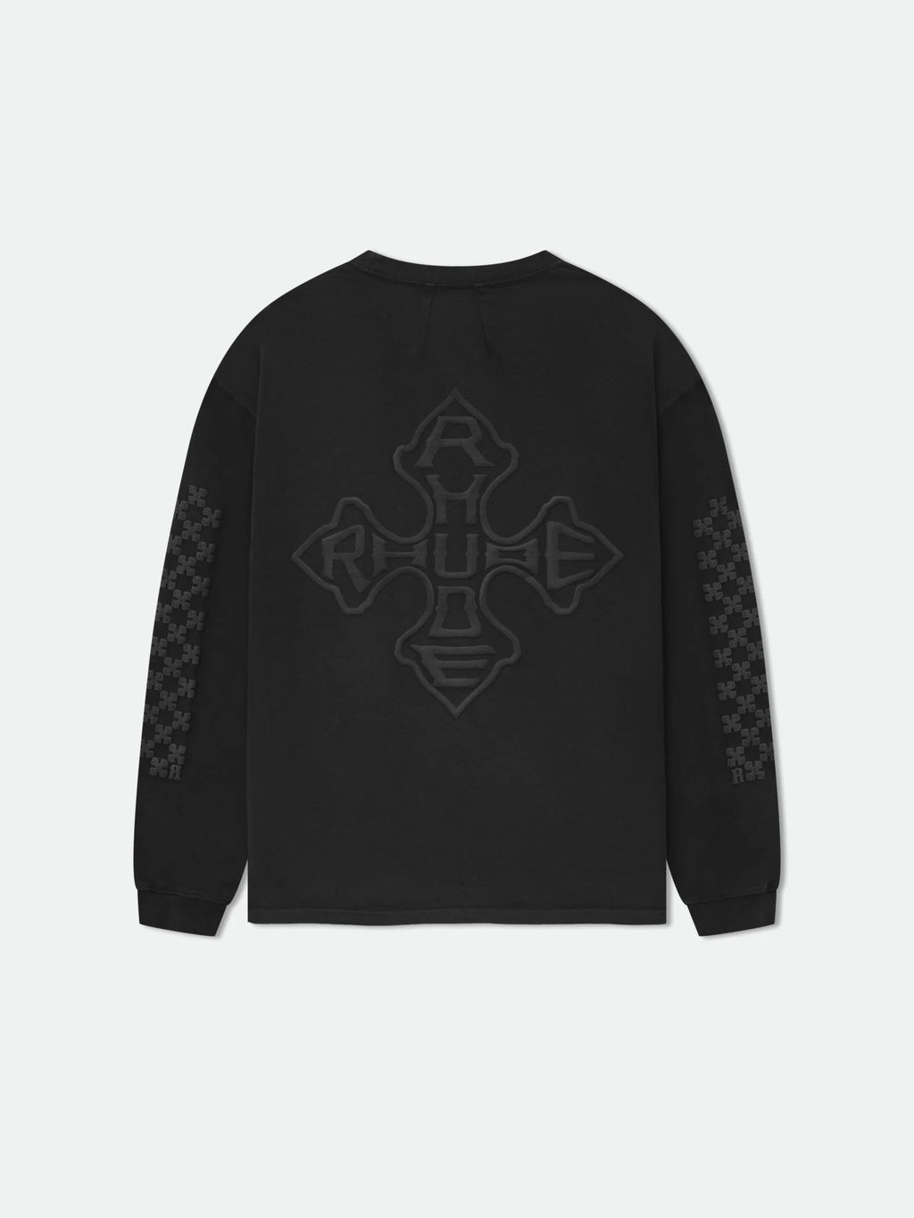 RHUDE American Vintage Letter Print Loose Hooded Sweatshirt