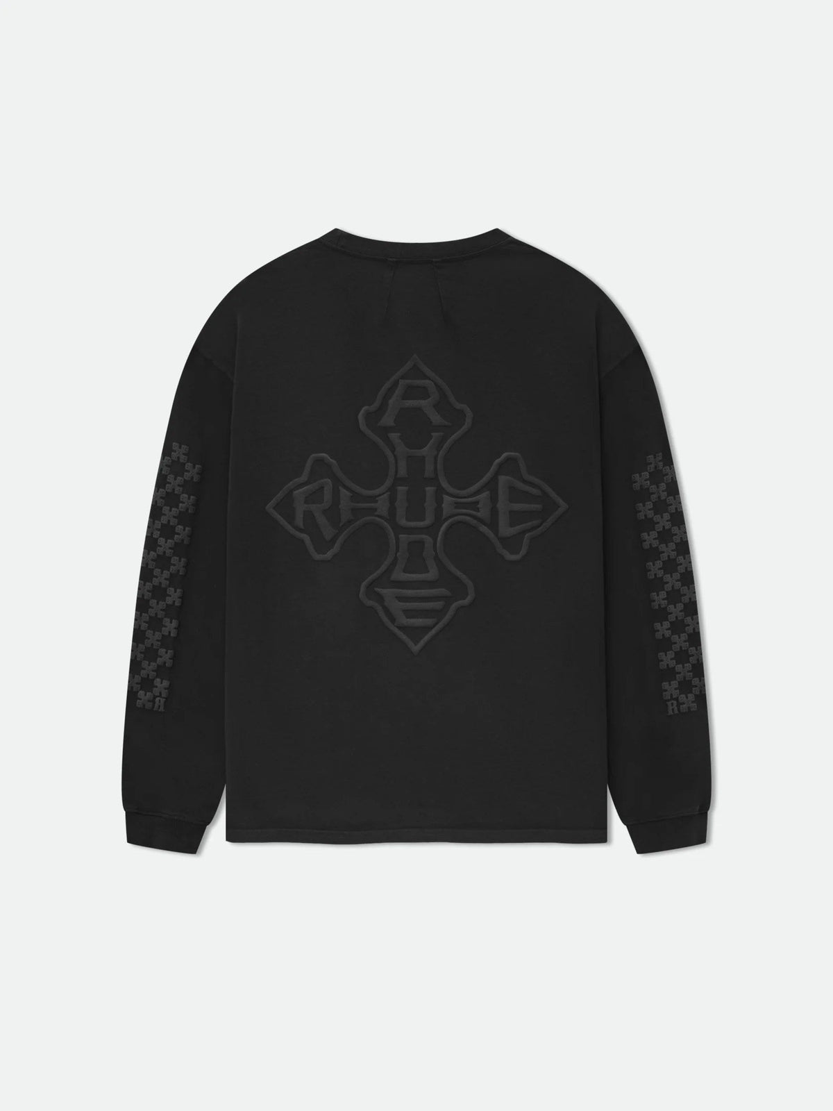 RHUDE American Vintage Letter Print Loose Hooded Sweatshirt
