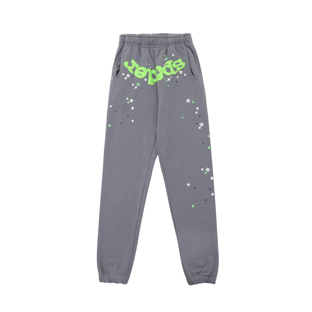 Sp5der Foam Print High Street Fleece Sweatpants
