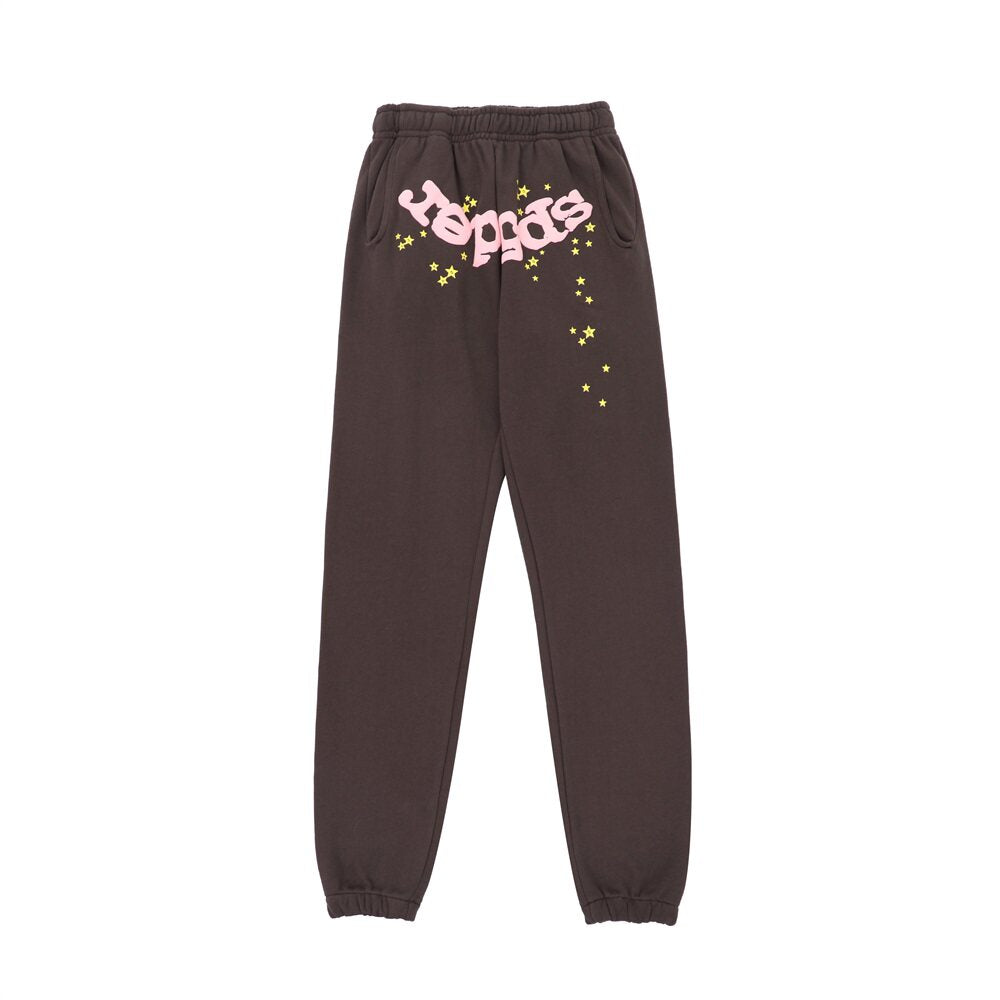 Sp5der Foam Print High Street Fleece Sweatpants